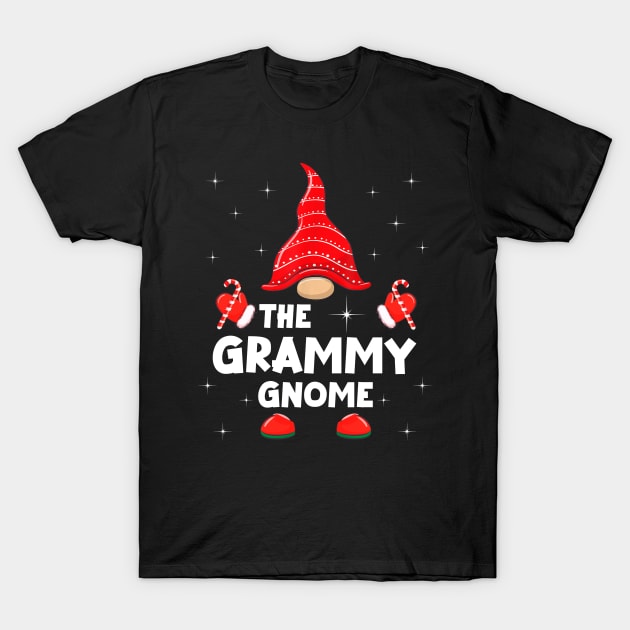 The Grammy Gnome Matching Family Christmas Pajama T-Shirt by Foatui